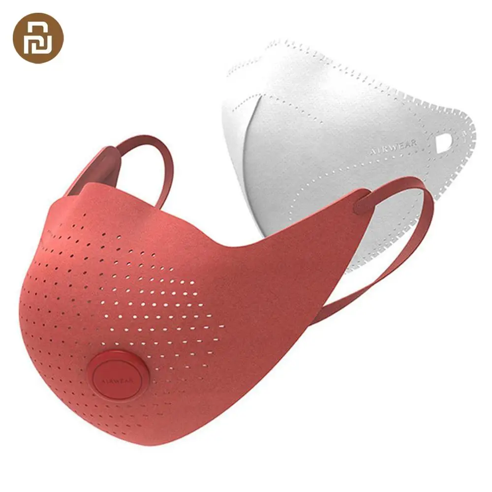 AirPOP Air Wear PM0.3/PM2.5 противотуманная маска для лица с 2 фильтрами регулируемые ушные