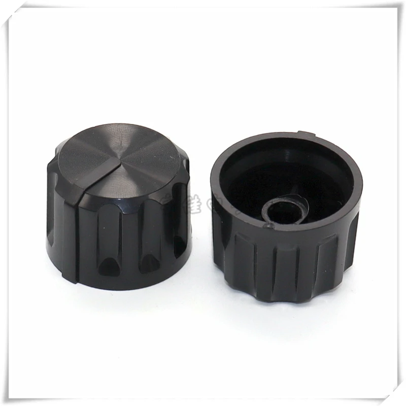 

10 Pieces Plastic Flower Shaft Knob Diameter 26mm Height 19mm Potentiometer Encoder Knob Gear Shaped Inner Hole 6mm