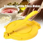 Складная Tortilla пресс-машина алюминиевая мука Кукуруза кухонный инструмент для выпечки 8 дюймов