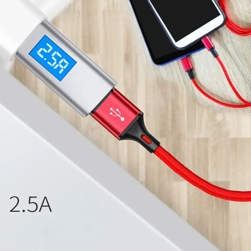 2в1 Универсальный Micro usb type C зарядный кабель провод для Samsung Oneplus Xiaomi Huawei ZTE sony htc Android мобильный телефон планшет