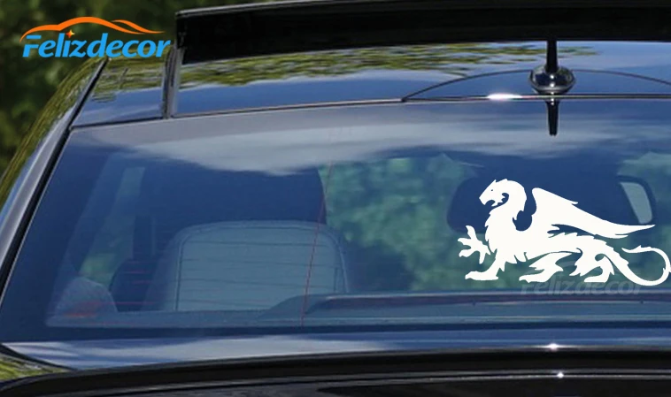 Awesome Large Dragon Stickers Window Decal Vinyl Car Decals Modern Bumper Removable ZP0482 | Автомобили и мотоциклы