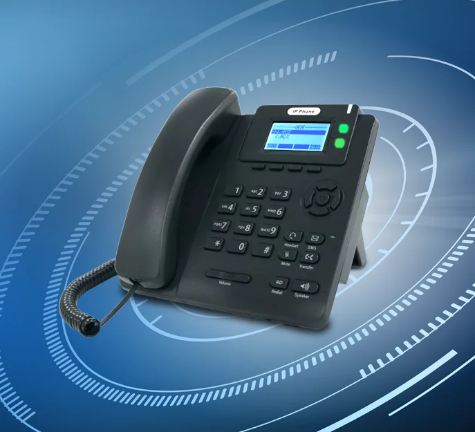 VoIP phone with POE /SIP phone 2 sip lines IP phone
