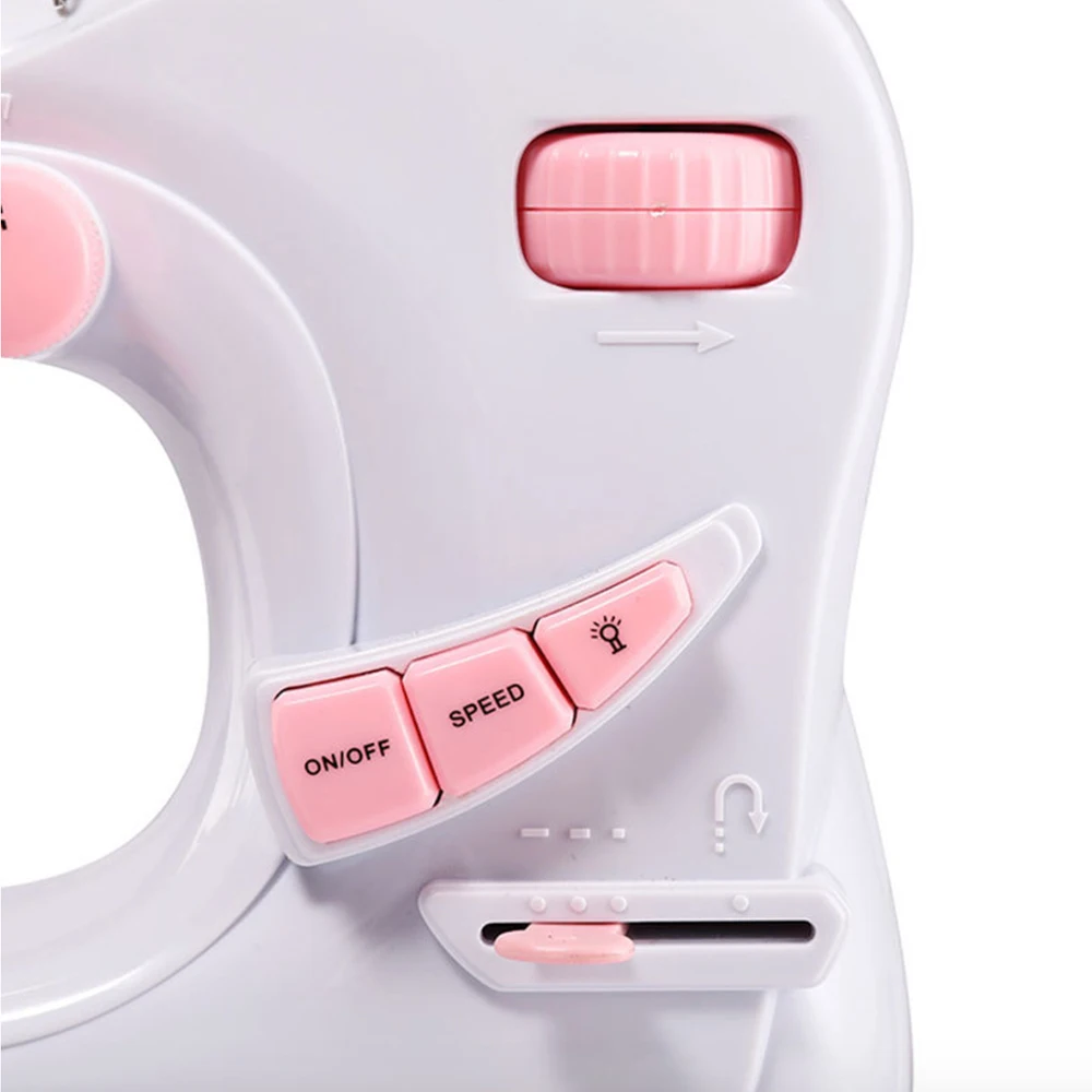 Новая электрическая швейная машина 2020 7 видов стежков двойная нить и закрытый