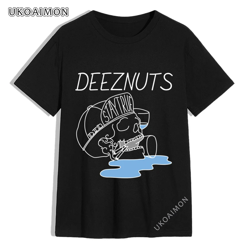 

Новое поступление, комфортная хлопковая Футболка Stay True Deez с изображением орехов, модная мужская футболка, облегающая футболка для фитнеса
