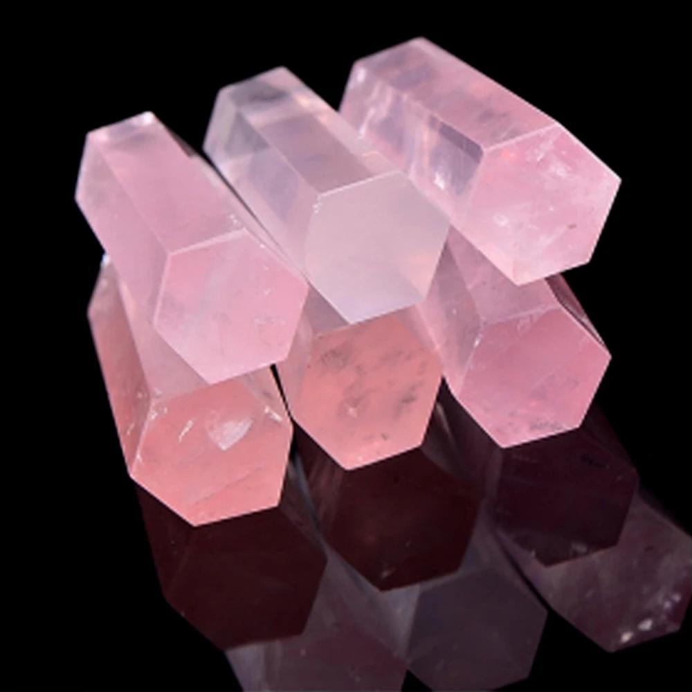 Натуральный Порошок Кристалл шесть призм Donghai необработанный камень порошок