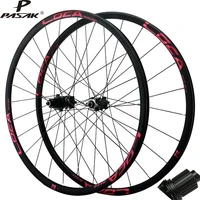 mtb bicycle wheel bike wheels 24h draw 4 bearing hub disc road wheels reflective logo 12speed micro splinems 2627 529700c