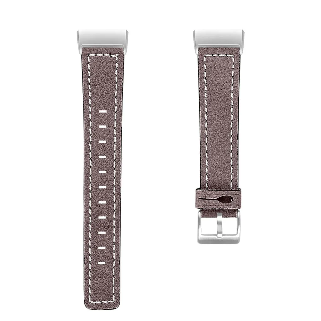Smart Wristband Replacement Leather Hand Wrist Strap For Fitbit Charge 3 Watch Women Men | Электроника