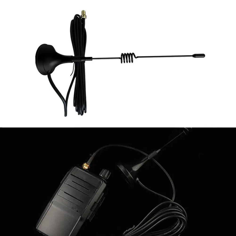 

BAOFENG High Gain Antenna For BF-888S UV-5R Car Used Car CB RG-174 Mini Station Auto Talkie Magnet Radio Vhf Walkie Accesso Z2H7