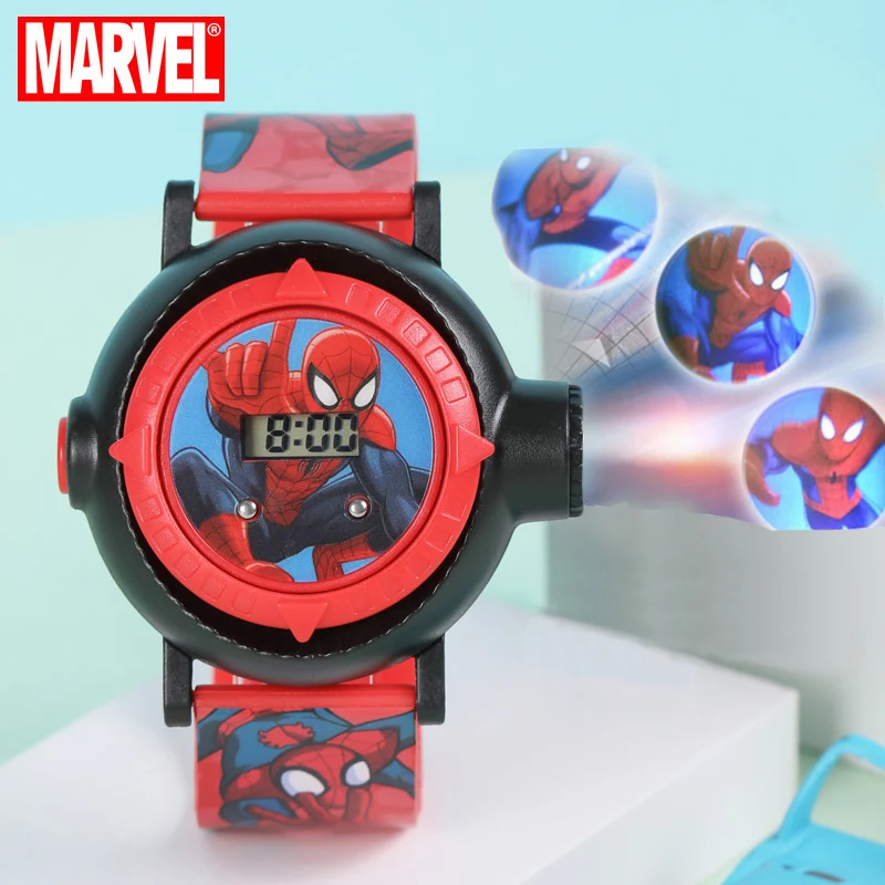 Big Sale Spider Men MARVEL Avengers Super Hero Kids Digital Watch Boy Toy Friend Love Buddy Teen Clock Smart Child Time Junior