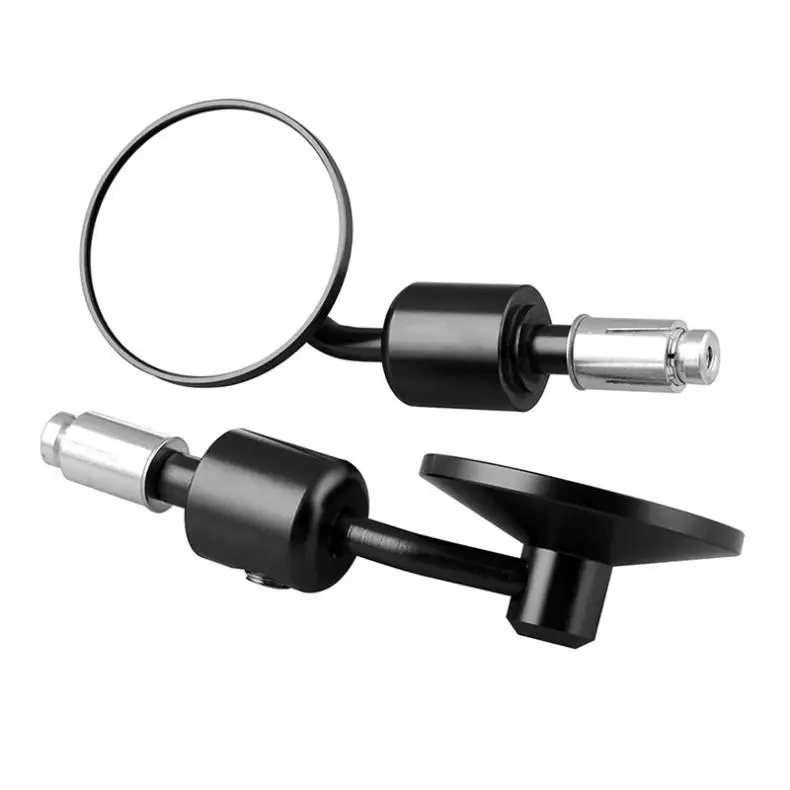 1 пара зеркало заднего вида для мотоцикла Круглый Руль конец боковое | Автомобили