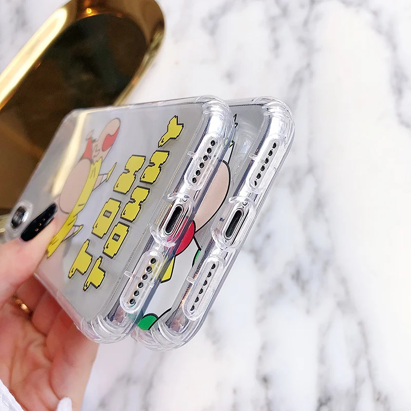 Милый прозрачный чехол с рисунком карандаша для телефона iPhone X XR XS Max 11 Pro 6S 7 8 Plus