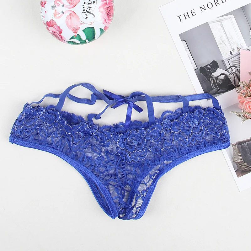 Женские стринги большого размера нижнее белье с вырезами женские кружевные