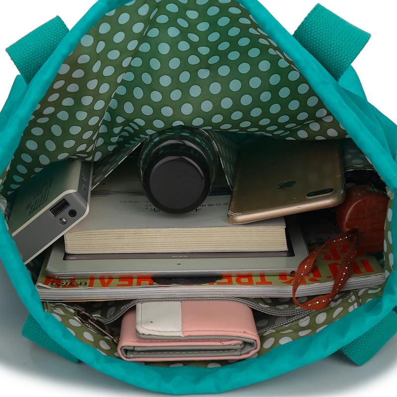 Женская нейлоновая Повседневная сумка для покупок ACEPERCH большая через плечо в