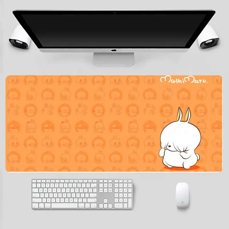 

Mashimaro cute kawaii Anime PC Gaming Mousepad Desk Table Protect Gamer Office Large Mouse Mat pad X XL Non-slip Laptop Cushion