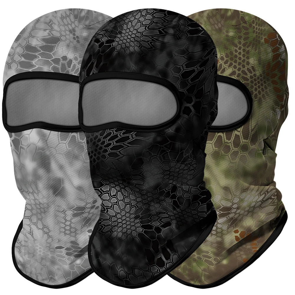 

Tactical Balaclava Hunting Scarf Bandana Camo Military Neck Gaiter Kryptek Headgear Army Typhpon Kominiarka Motorcycle Face Mask