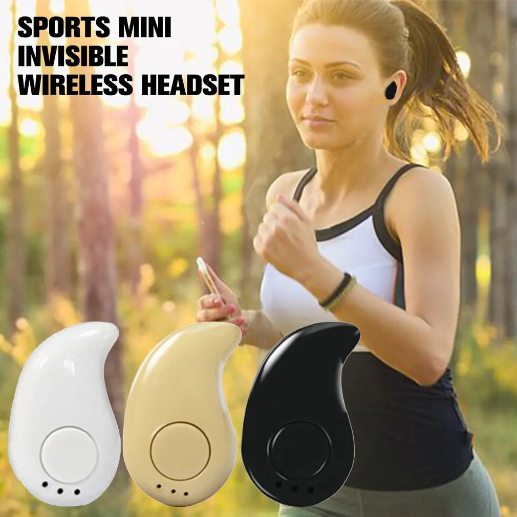 Миниатюрные беспроводные Bluetooth наушники S530 вкладыши гарнитура для