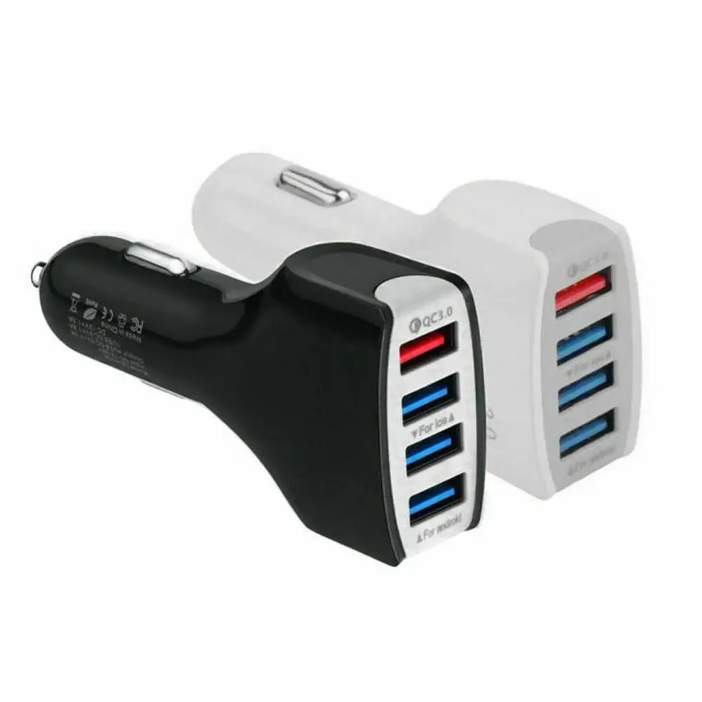 4 устройство для быстрой зарядки с usb-портом 4.2A автомобильного зарядного