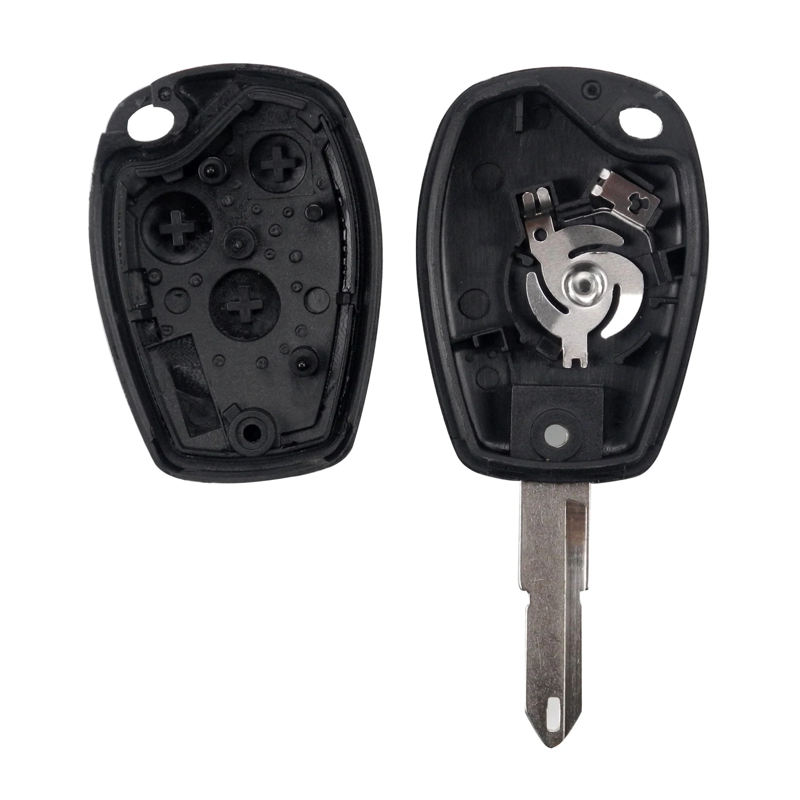 OkeyTech 2/3 Автомобильный ключ с кнопкой оболочки для Renault Duster Megane Clio Modus Espace Laguna Logan Sandero Fob чехол NE73 Blade