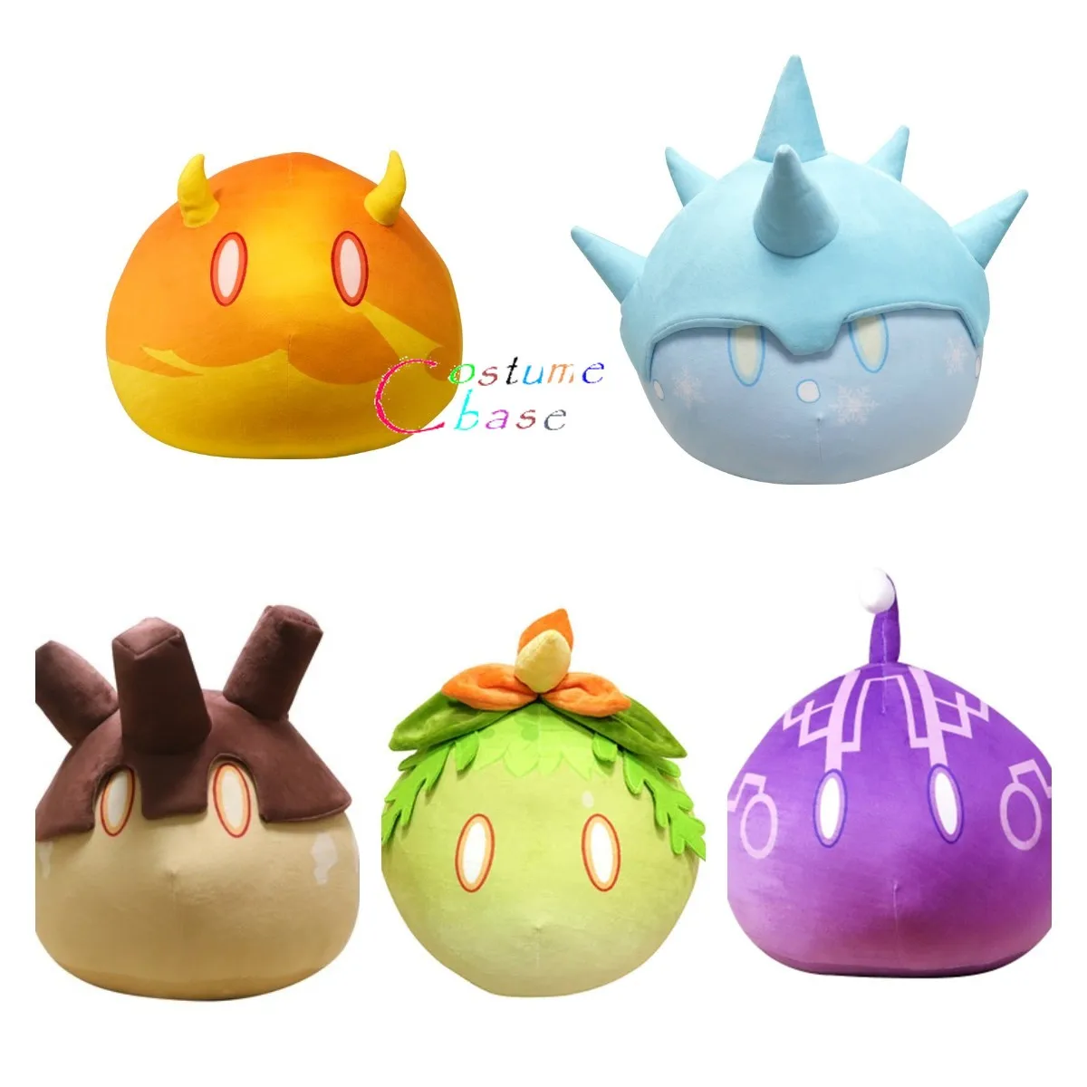 

Plush Toys Game Genshin Impact Cosplay Props Project Element Monsters Slime Kids Anime Pillow Xmas Party Holiday Gifts 2021 New
