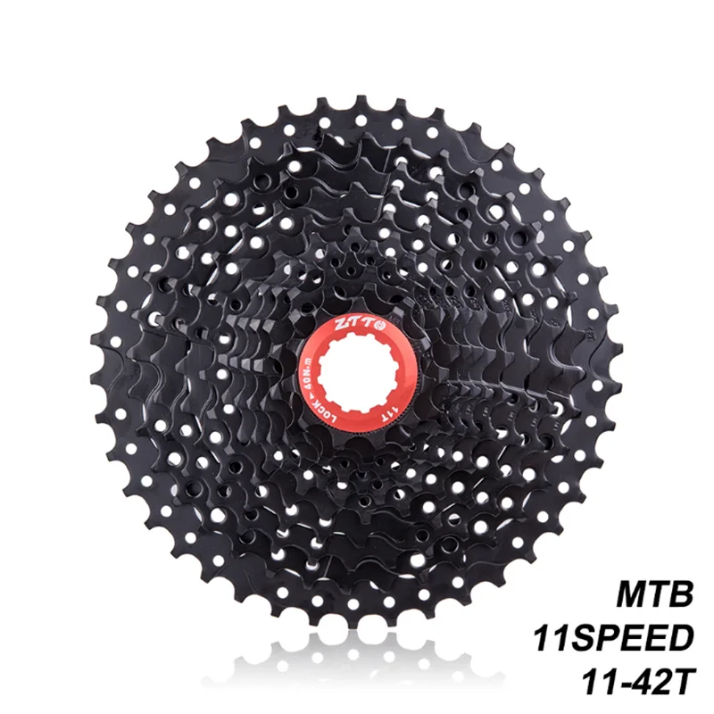 

ZTTO MTB Moutain Bike Cassette Gold Black Silver 11 Speed11-42T Sprocket Freewheel Bicycle parts for XT M8000 SLX M7000 k7 NX GX