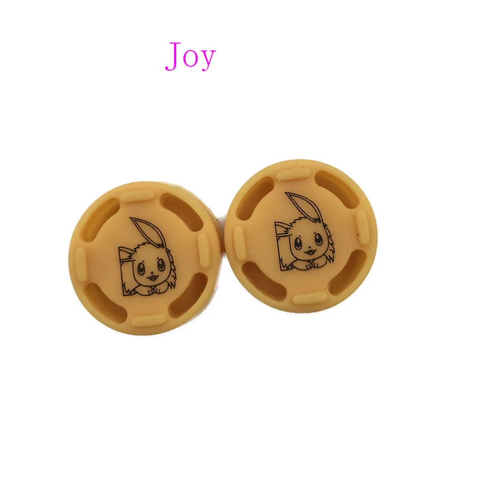 Brown E For Joy Для переключателя Joy Con Thumb Stick Grip cap s для переключателя Pro контроллер Джойстик крышка аналоговый джойстик кнопка для PS4 XBOX360 - Цвет: Brown E For Joy