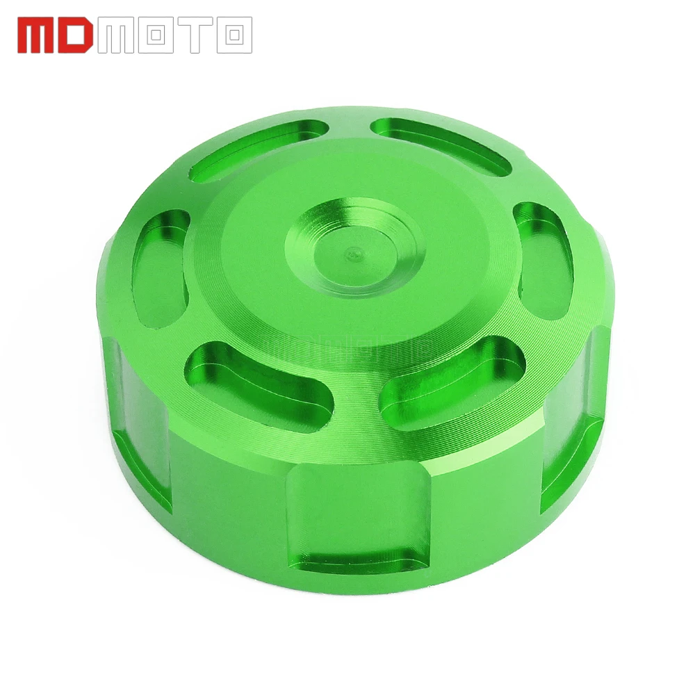 

For Kawasaki Z1000SX Ninja 1000 ZX10R Z400 ZX6R Z900 Z800 Z650 Z750 GTR1400 Motorcycle CNC Rear Brake Fluid Reservoir Cover Cap