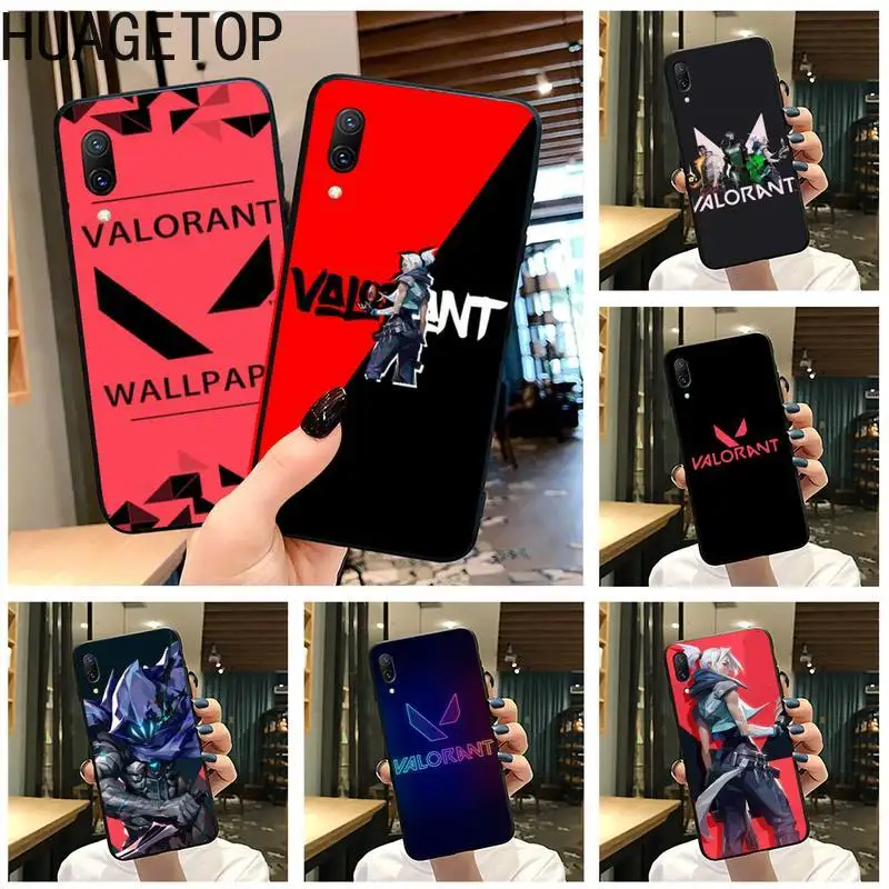 VALORANT игры мягкий чехол для телефона Vivo Y91c Y17 Y51 Y67 Y55 Y7s Y81S Y19 V17 vivo s5|Бамперы| |