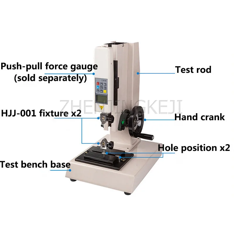 en Ucuz Spiral Rulo Test Tezgahı Vera Kuvvet ölçer Basınç Testi çekme Testi Manuel Dirsek Yük Cetvel Ile Toplu Operasyon Aracı Ekipmanları