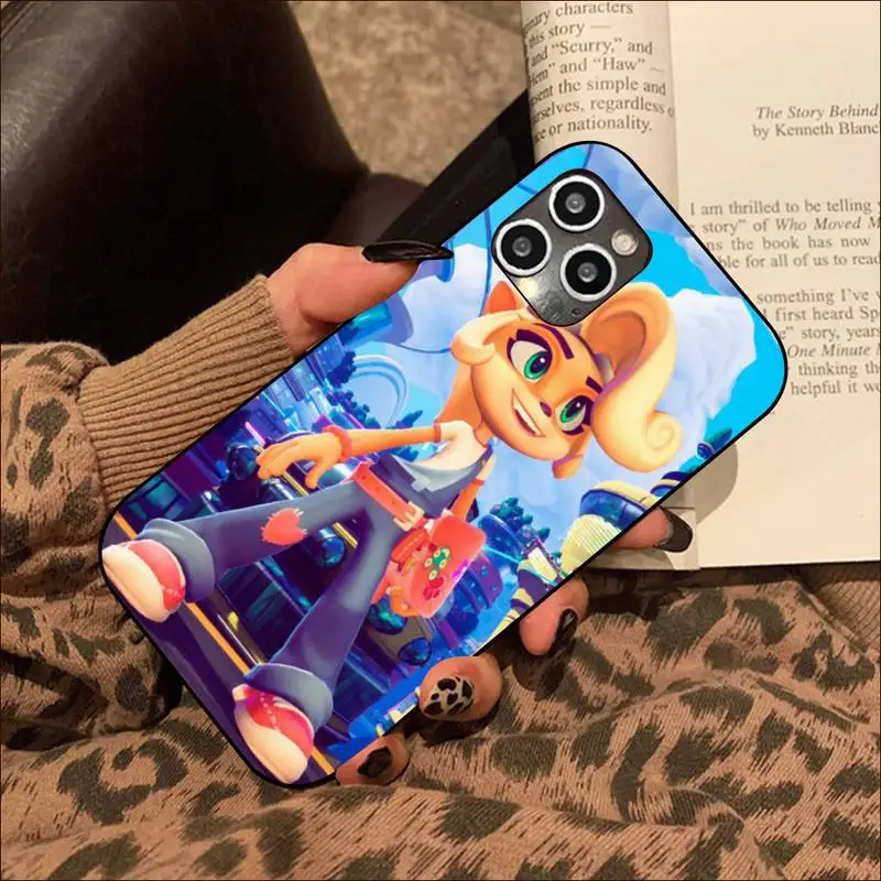 hot game crash bandicoot phone case for iphone 13 8 7 6s plus x 5s se 2020 xr 11 12 mini pro xs max free global shipping