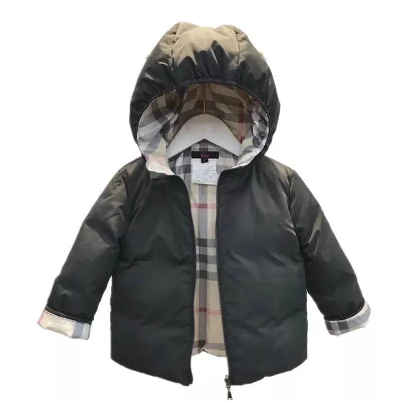 Детская куртка для девочек и мальчиков зимняя теплая От 2 до 8 лет верхняя одежда