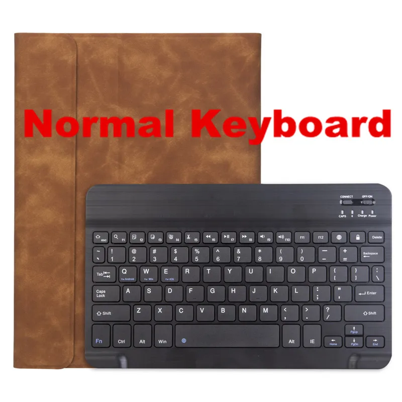 Normal-BR-BBK Съемная Bluetooth клавиатура для iPad 10," A2200 A2198 A2232 смарт-чехол для iPad Air 10,5" A2123 A2152 A2153 - Цвет: Normal-BR-BBK