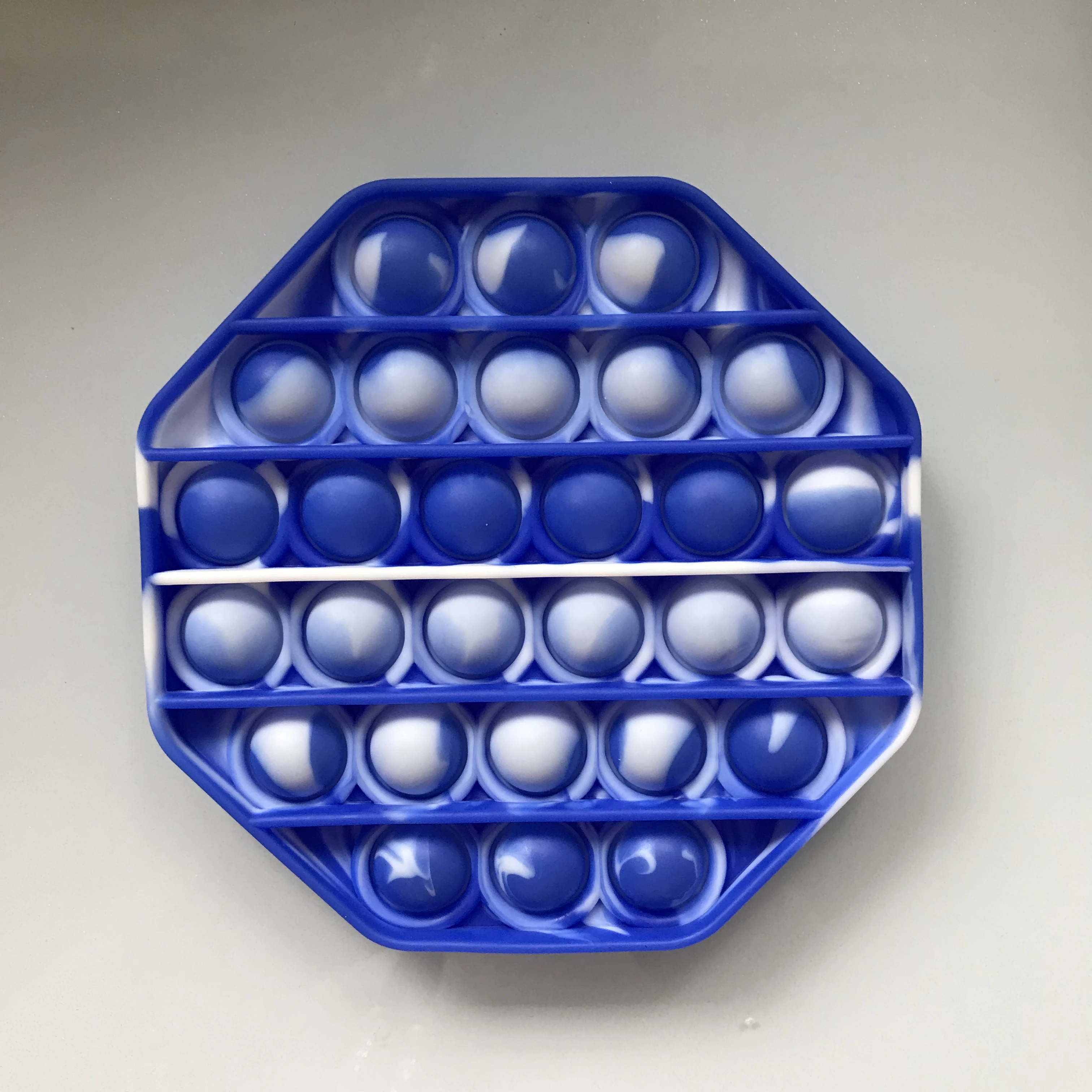 Дешевая Радужная круглая квадратная пузырьковая сенсорная доска для снятия