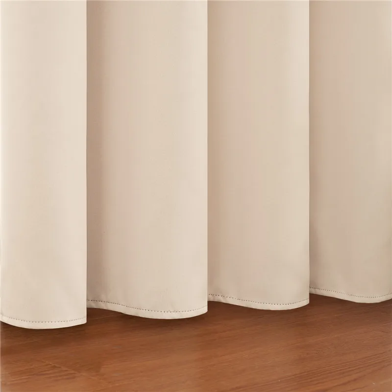 Blackout Curtains for Bedroom Living Room Window Treatment Blinds Modern Thermal Insulated Finished Drape Grey | Дом и сад