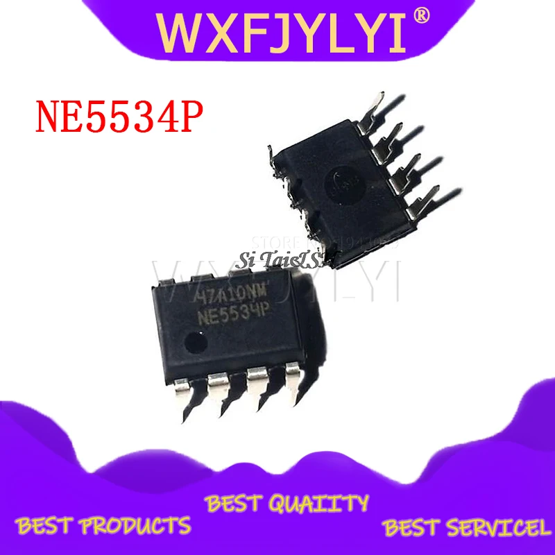 5 шт. NE5534P DIP8 NE5534 DIP 5534P новый и оригинальный IC | Электронные компоненты