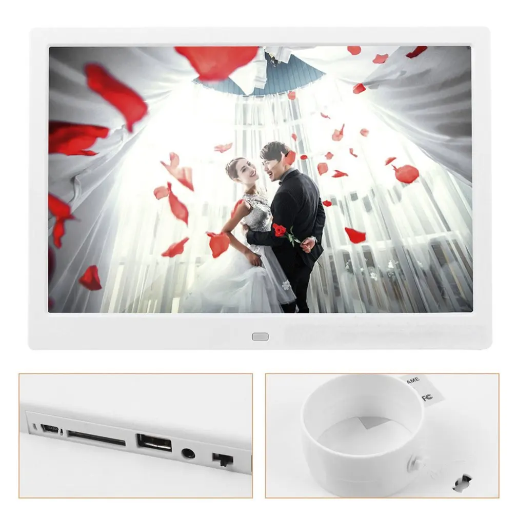 

New 17 inch Screen LED Backlight HD 1440*900 Digital Photo Frame Electronic Album Picture Music Movie Full Function Good Gift