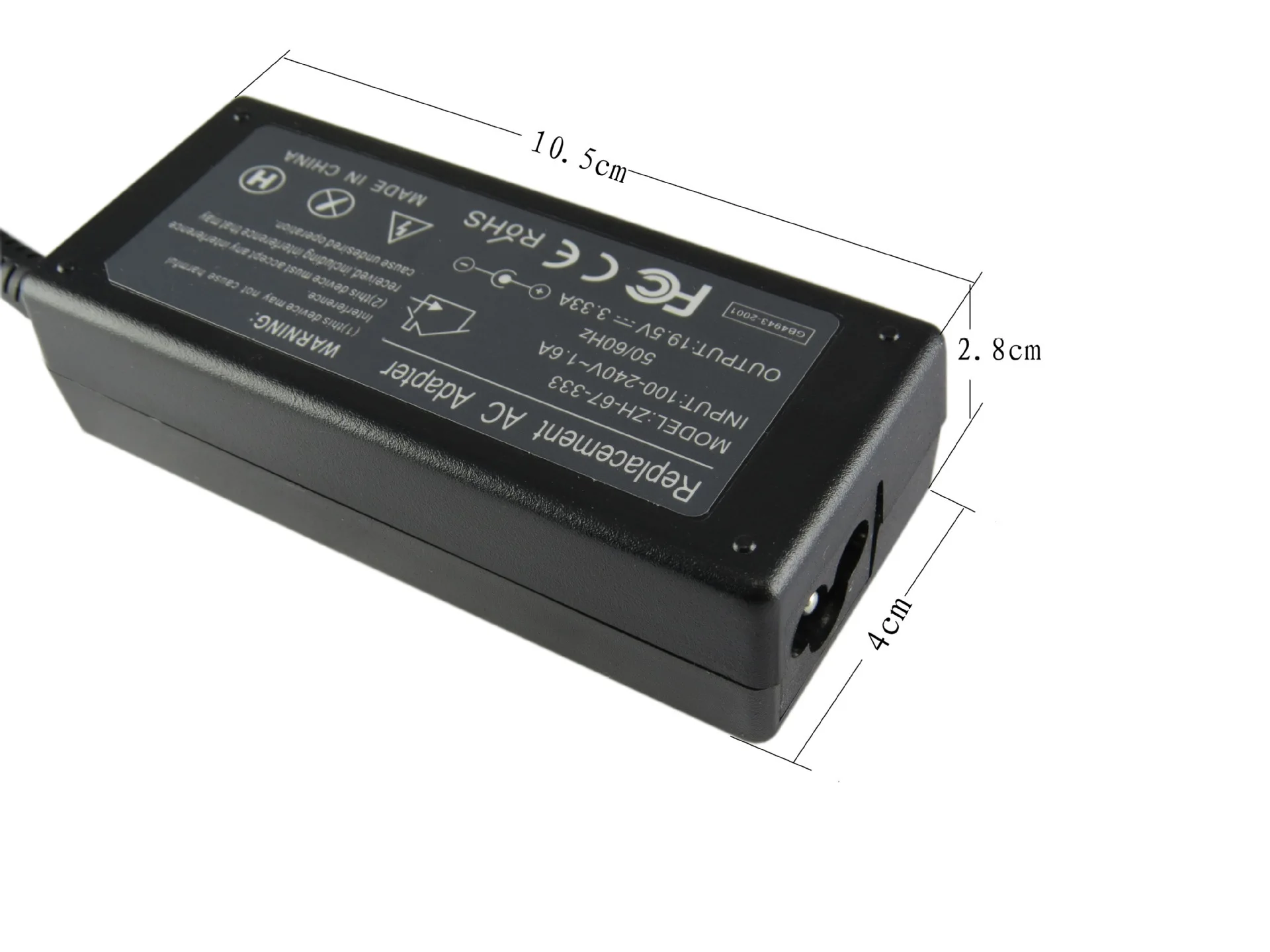 19,5 V 3.33A ноутбук AC Мощность адаптер Зарядное устройство для hp Envy PPP009C 15-j009WM 14-k001XX 14-k00TX 14-k002TX 14-k005TX 14-k010US