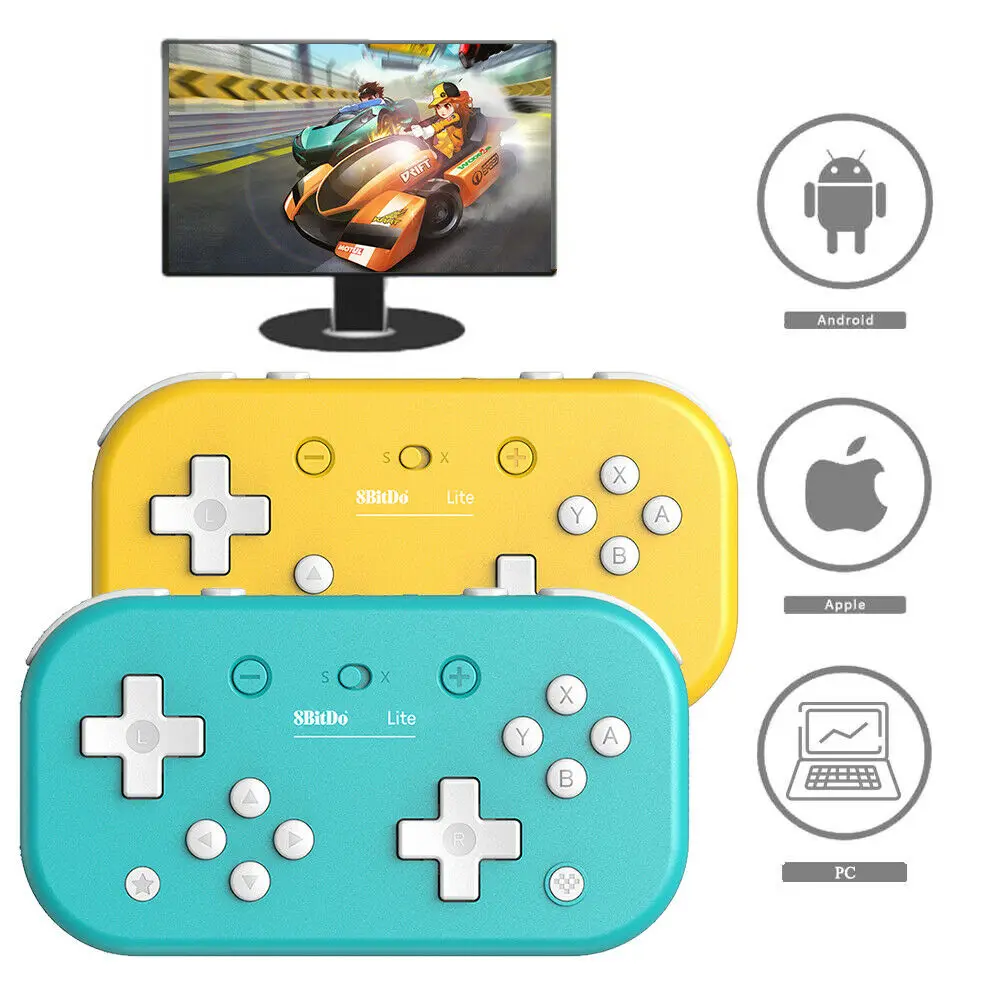 8bitdo Bluetooth Беспроводной контроллер Lite игрового контроллера геймпад для ПК Nintendo