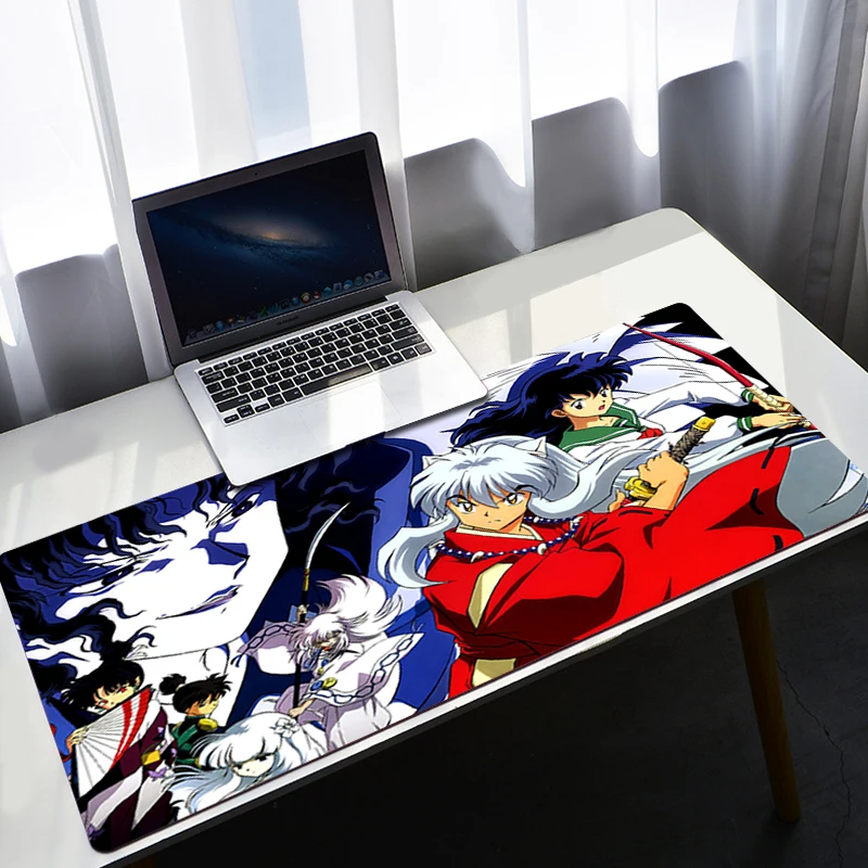 

Inuyasha Mouse Pad Aesthetic Mouse Gaming Mat For Pc Keyboard Table Pads 3d Desk Mats Carpet And Gamer Computer Rubber Company