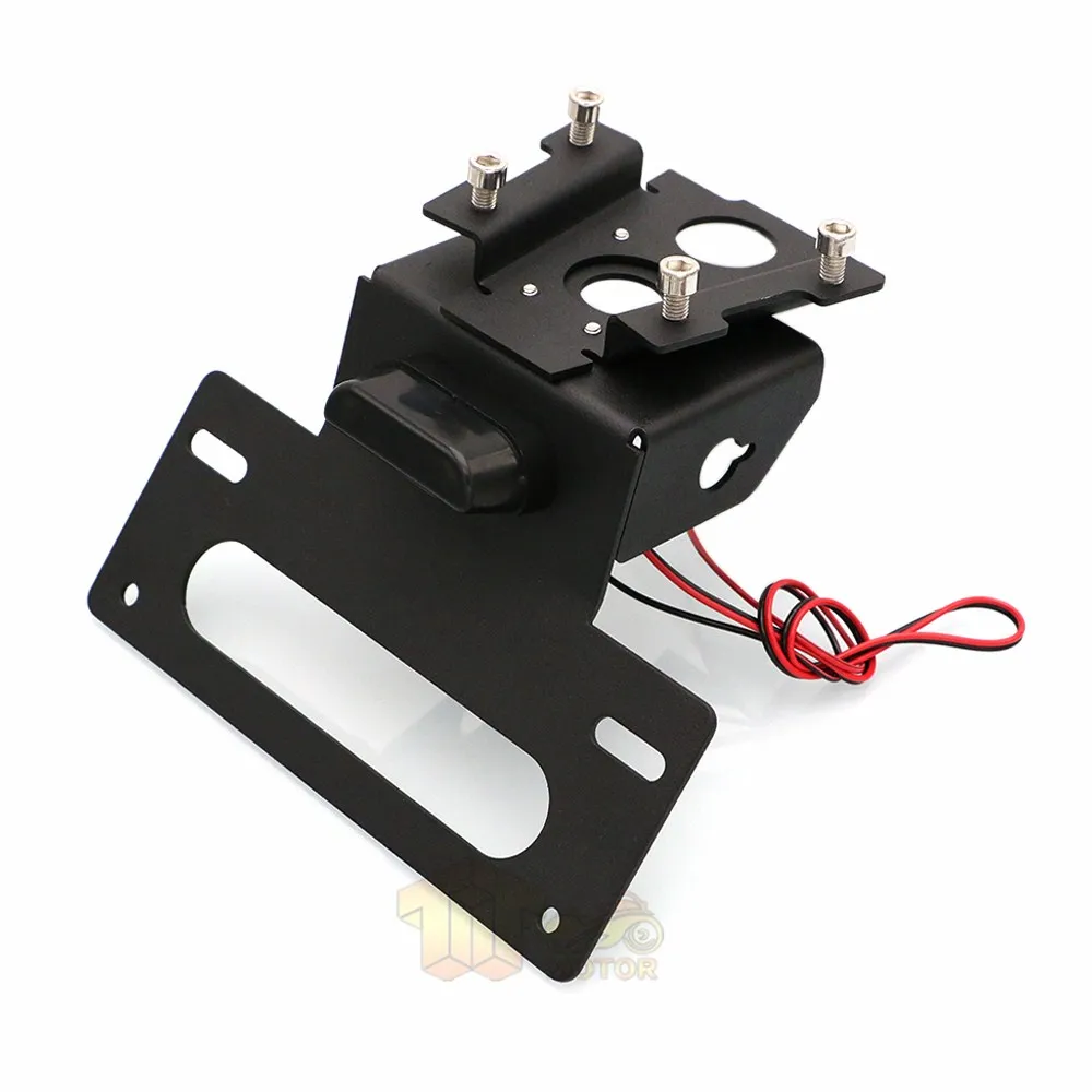 CK CATTLE KING For Yamaha MT-09 MT09 FZ-09 Fender Registration Bracket License Plate Holder Frame with LED light | Автомобили и