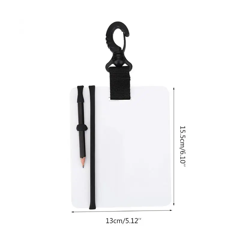 Акваланг костюм для дайвинга пишущий сланец Дайвинг Wordpad gear Board с карандашом |