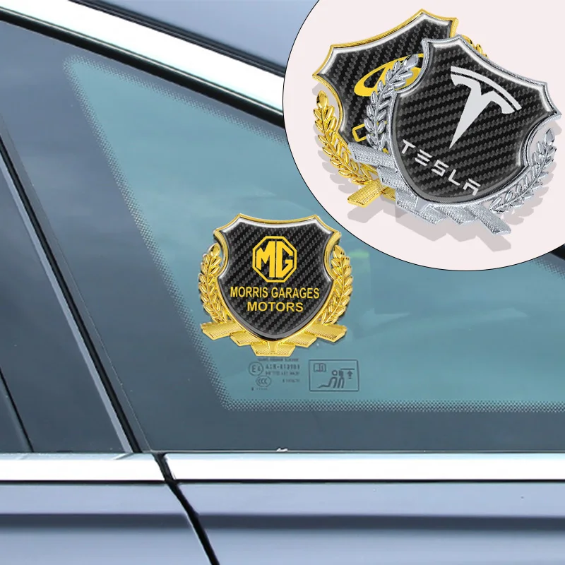 1 шт. металлическая эмблема в виде пшеничных ушей для кузова автомобиля наклейка