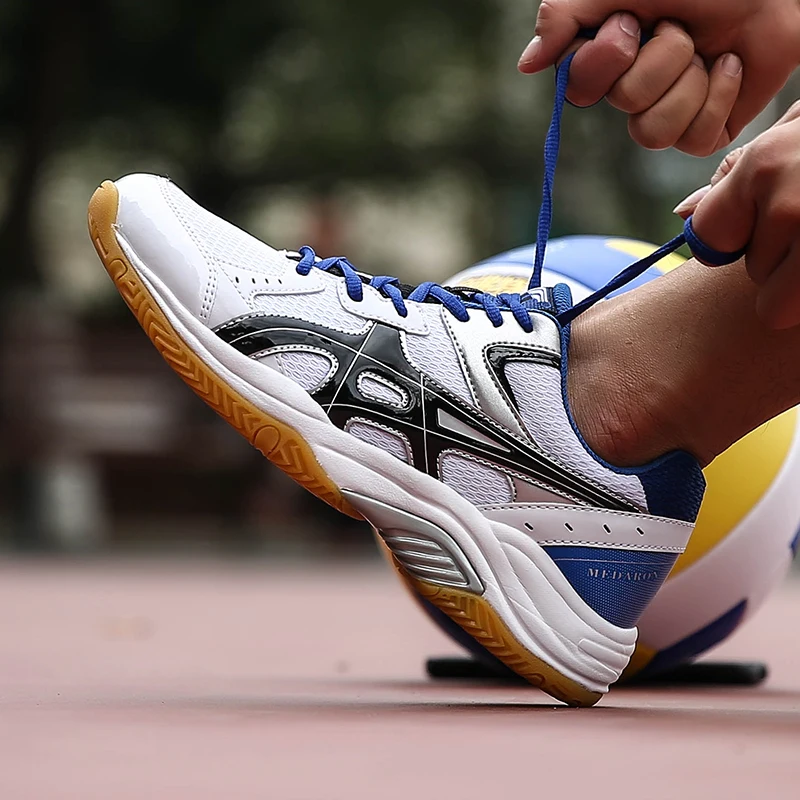 

Unisex Professional Badminton Volleyball Shoes Boys Girls Youth Gym Big Size Training Sneakers Tennis Shoes Athletic Trainers