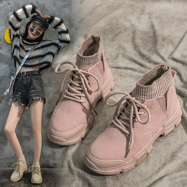 Модные женские сапоги для верховой езды Новинка Зимние Повседневные дышащие