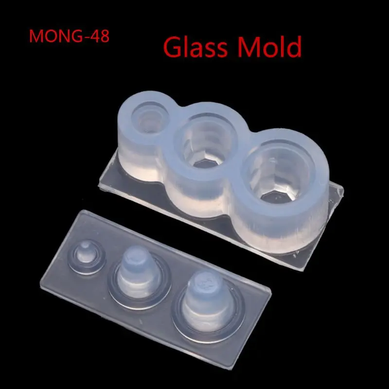 3D банка для меда ручной работы маленького размера зеркальная форма из смолы