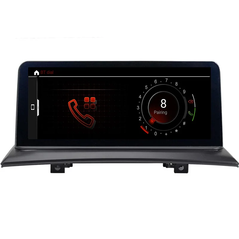 Android 9 0 ID7 6 основных автомобильный DVD для BMW X3 E83 (2004 2009) поставить с систем iDrive (DVD