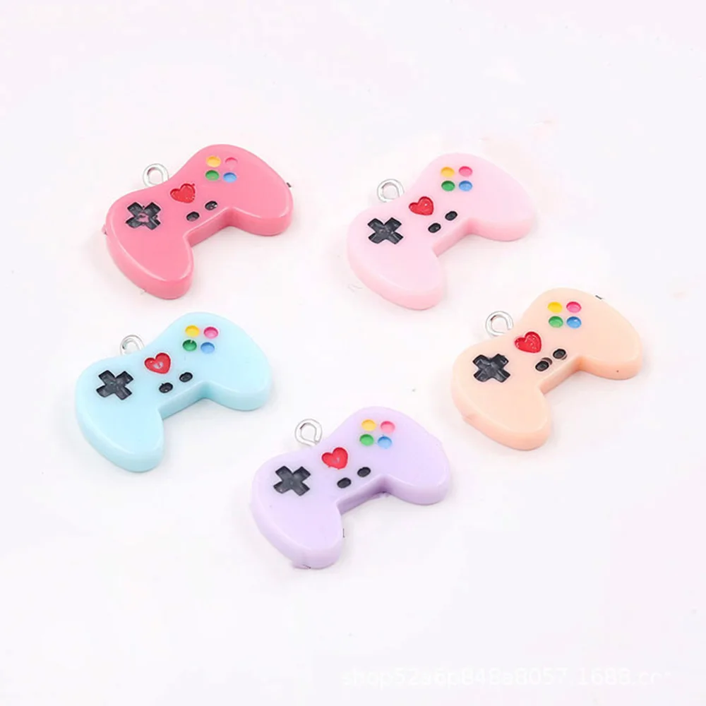 

Yamily 10 шт./полимерный игровой автомат, шарм, игровой автомат, ручная подвеска, серьги, брелок, ювелирные изделия «сделай сам»