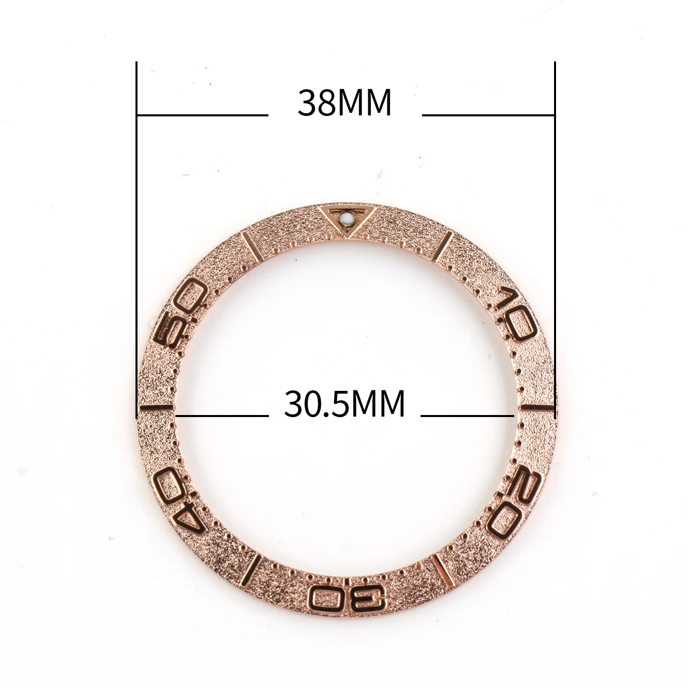 38 30 8 ММ бронзовая вставка для циферблата 41 мм часов Omega Безель Seamaster 300 циферблат