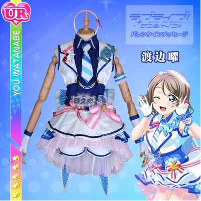 Watanabe You Love Live! Sunshine! Aqours Chika Ruby Kanan Dia вы аркадная игра 3rd всех членов униформы косплей костюм - Цвет: Watanabe You