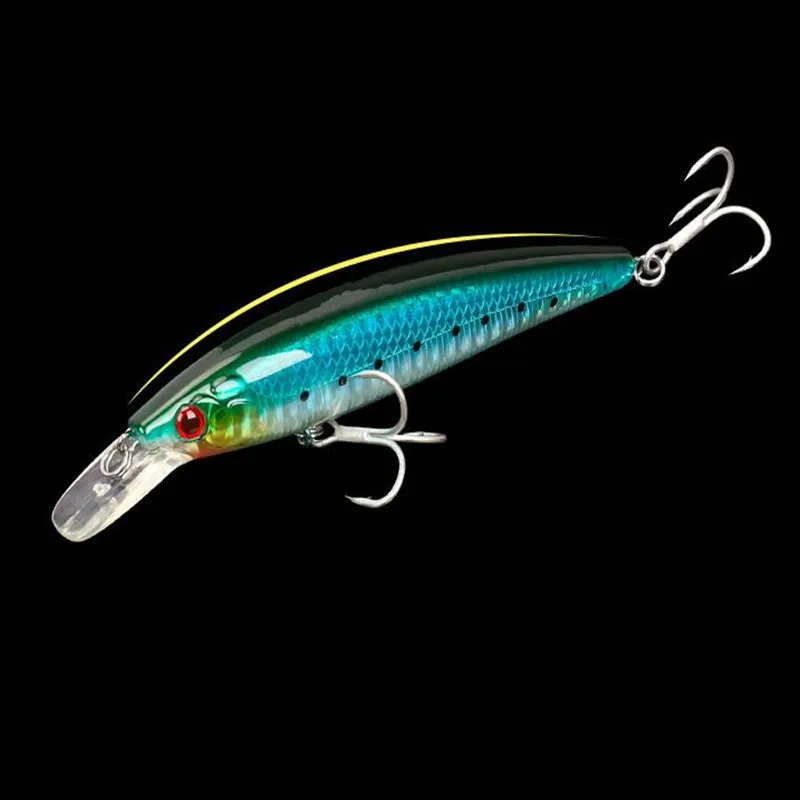 1 шт. 10 см 13 г Topwater воблеры 3D приманка для рыбалки с глазками гольян жесткая 2