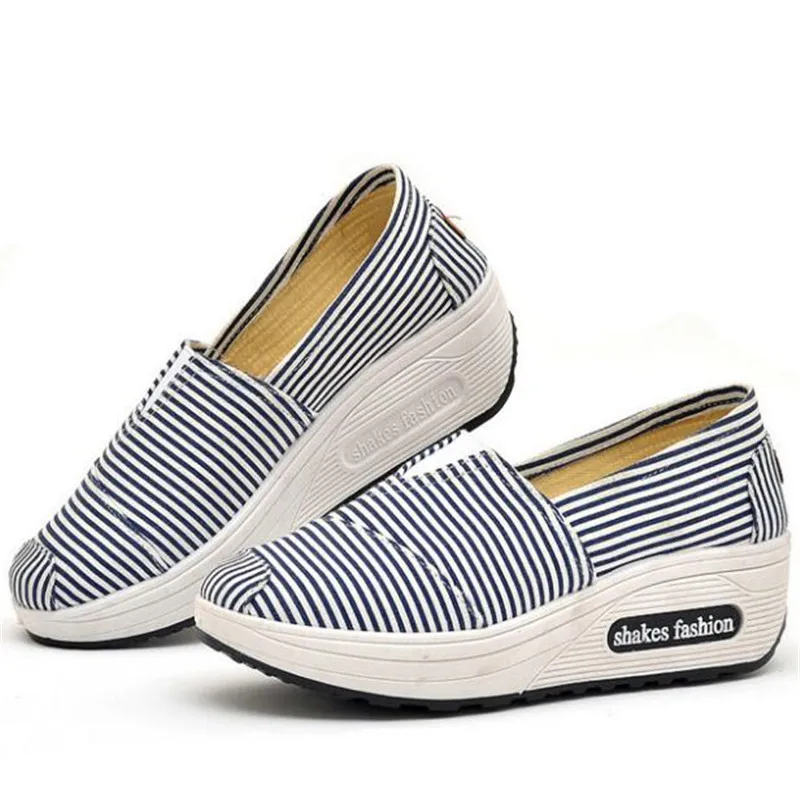 

DIWEINI 2019 New High Heel Lady Casual Shoes Wedges Women Sneakers Leisure Platform Shoes Breathable Increasing Slip PH29